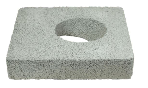 30 Degree Offset Block- Isokern Pumice DM36 - Schiedel Chimney Systems Ltd.