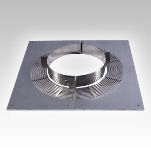Combustible Floor - Ventilated Support Plate - 2 Piece - ICID and ICS