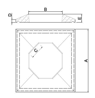 Square Capping (Render / Brickwork)