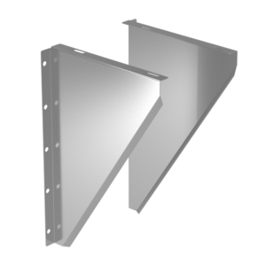 Wall support side plates