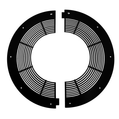 Round ventilated firestop plate - Permeter Smooth