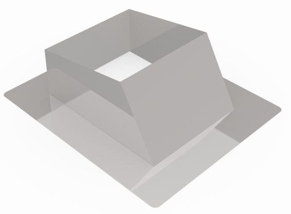 Slope roof flashing 10°-30°